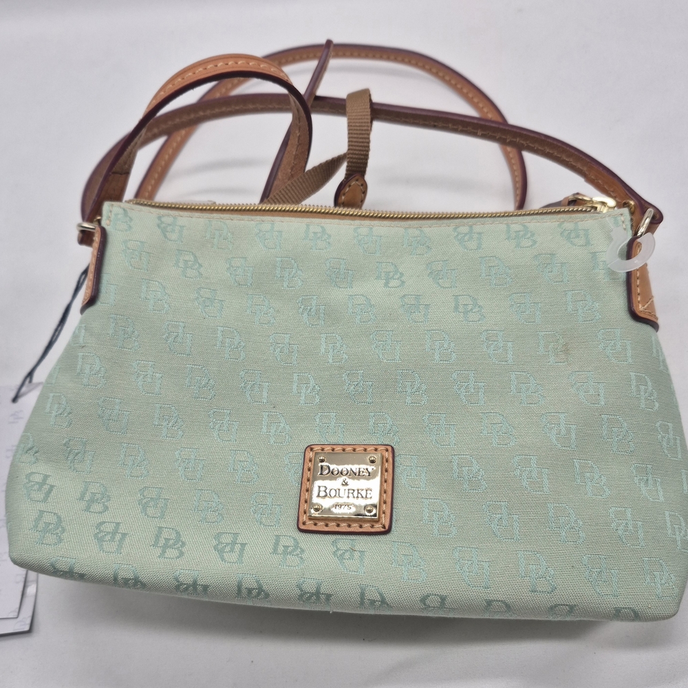 Dooney & Bourke Mint Green Signature Bag